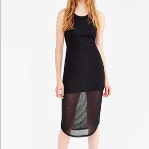 UO ribbed racerback tank dress