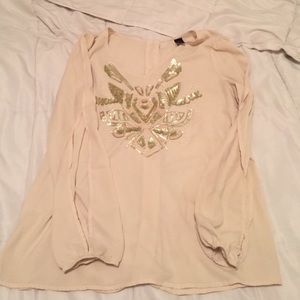 💖NEW WITHOUT TAGS💖 Buckle top w/ bling&buttons