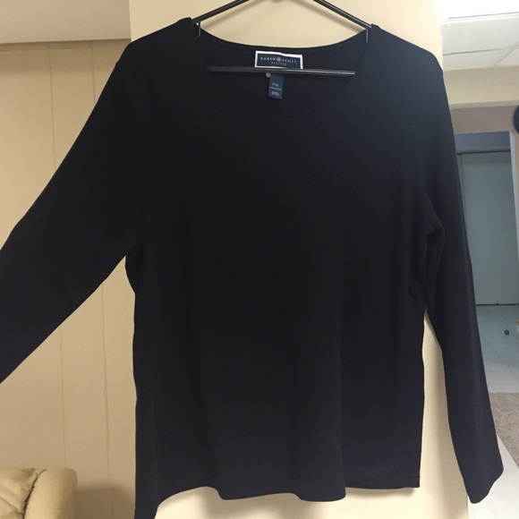 Black long sleeve shirt