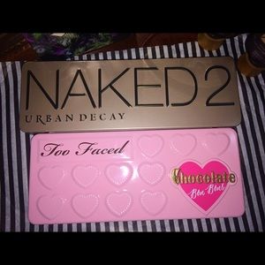 Urban Decay Naked 2 & Too Faced Chocolate Bon Bons