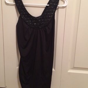 Black dressy tank top