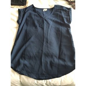 Navy Blue blouse