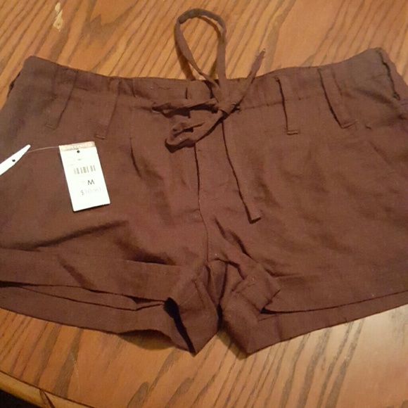 Brown shorts