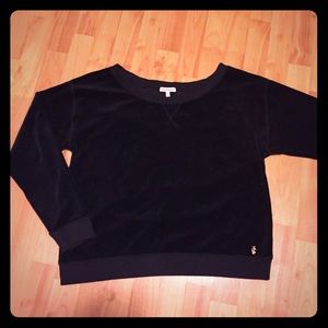 Velour Juicy Couture pullover top