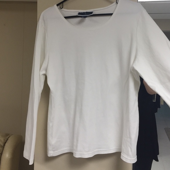 White long sleeve shirt