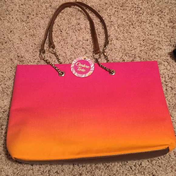 Ombré tote bag