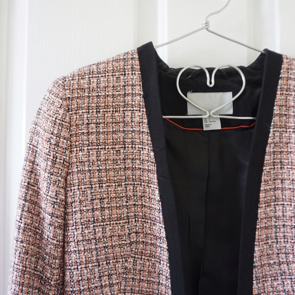 H&M tweed blazer