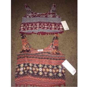 2 NEW crop tops from TOBI