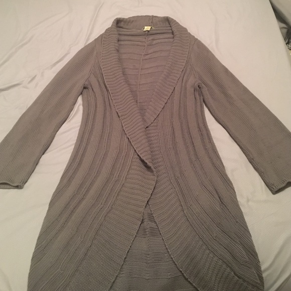 Long knitted Anthropologie sweater