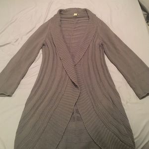 Long knitted Anthropologie sweater