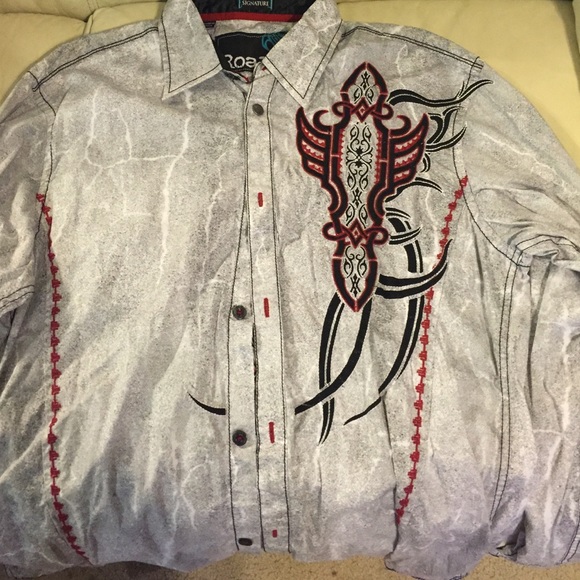 Long sleeve button up men's