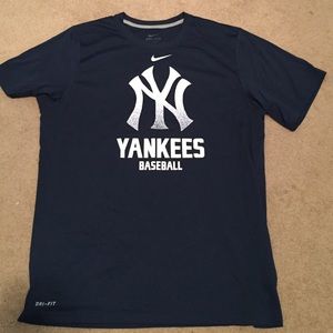 New York Yankee Dry Fit T Shirt