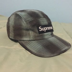 Plaid supreme 5panel (ALWAYS OPEN TO OFFERS)