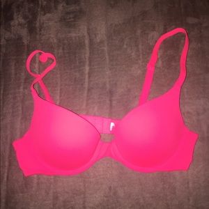 Victoria's Secret Bright Redish-Pink Bra