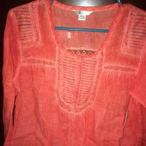 NEW Coral Blouse
