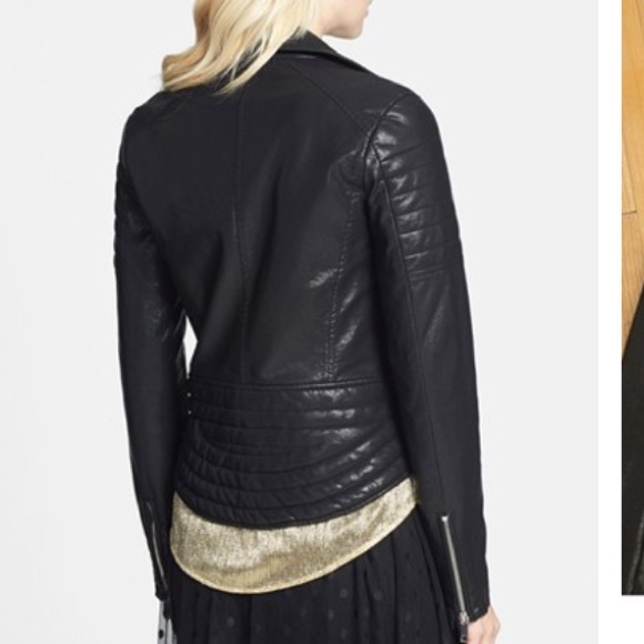 Blank NYC faux leather Moto jacket - Picture 2 of 4