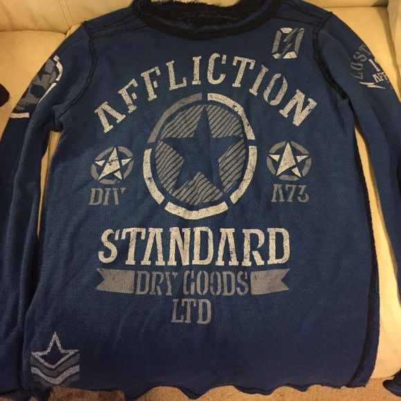 Long sleeve reversible men's