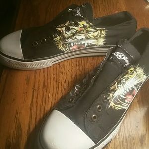 Women's ED Hardy sneakers size 8