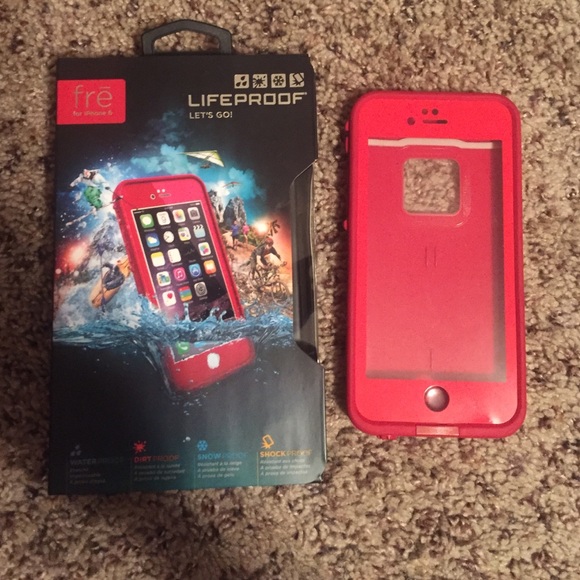 Red frē for iPhone 6 phone case