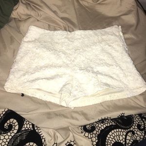 Lace shorts!