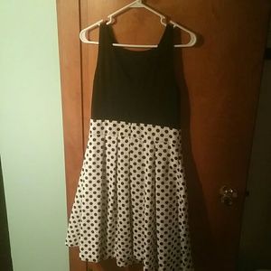 Ralph Lauren polka dot dress, size 6