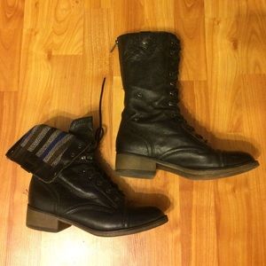Steve Madden combat boots