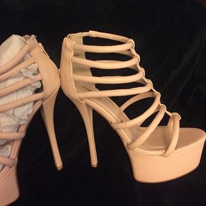 Nude heels