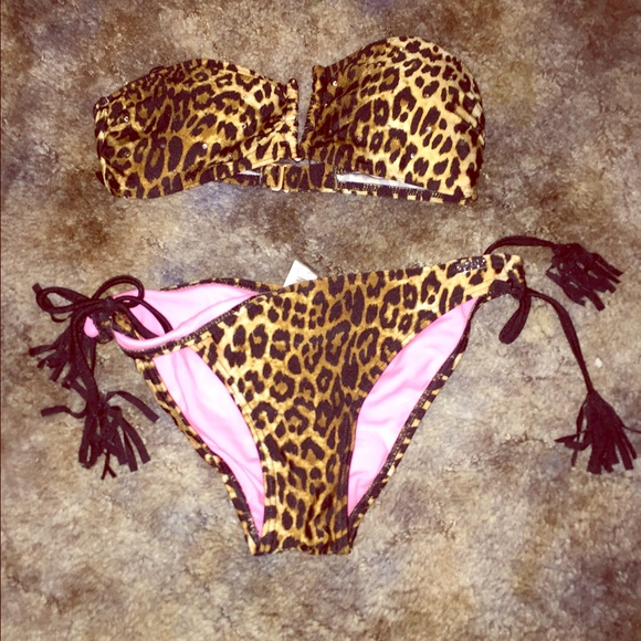 cheetah bikini