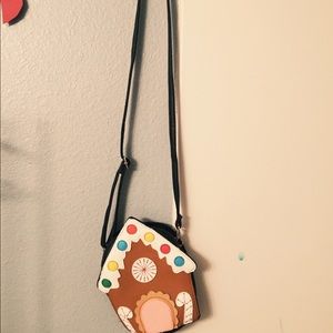 BUNDLE! Modcloth cross body and vintage poncho