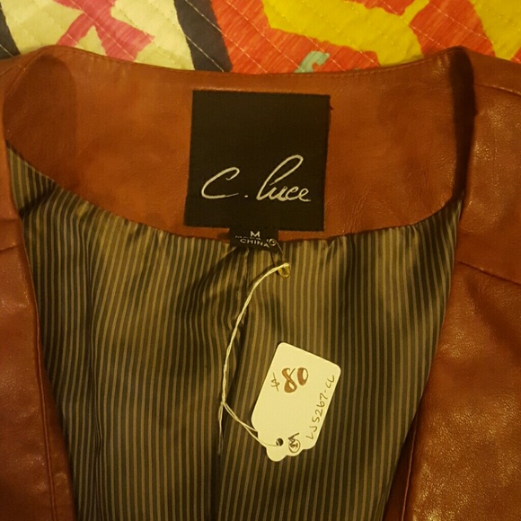 Beautiful Brand New Boutique Leather Jacket - Picture 2 of 3