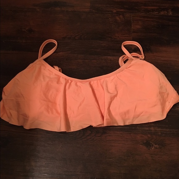 Gianni Bini Peach colored bikini top