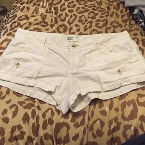 American Eagle White Shorts