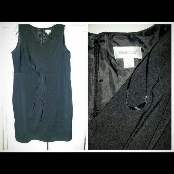 24W plus LBD avenue dress