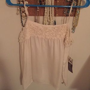 525 America white tank top