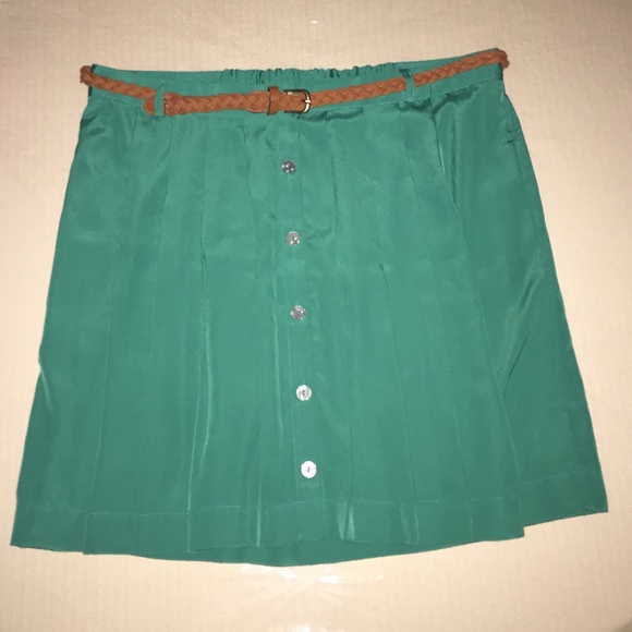 Teal Skirt