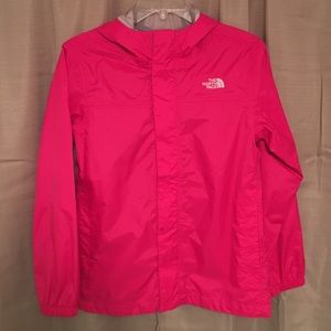 Girls L North Face Lightweight Raincoat