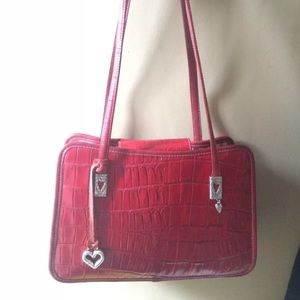Brighton Red Leather Purse