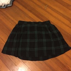 Plaid skirt
