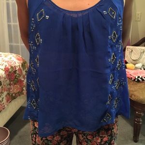 Blue blouse
