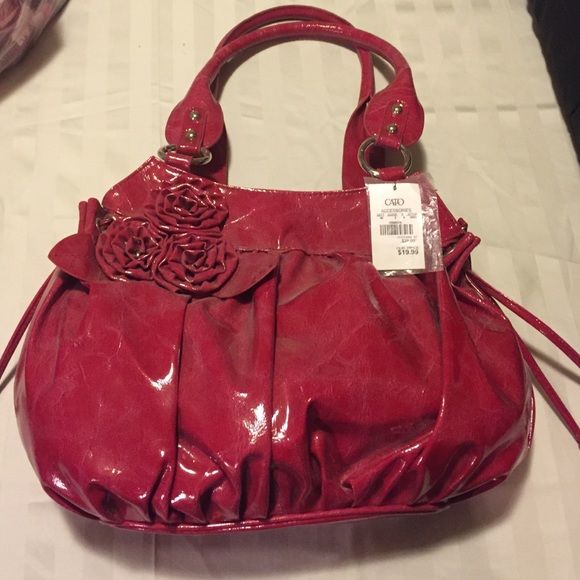 Cato red purse