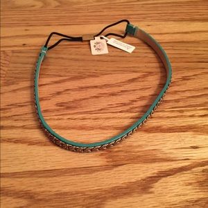 Juicy Couture leather head band