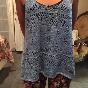Tank top light blue