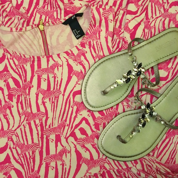 H&M Dresses & Skirts - LOWEST PRICE ✨ H&M Pink Zebra Dress