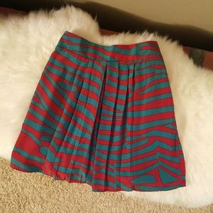 Francesca's Patterned Skirt - Size M