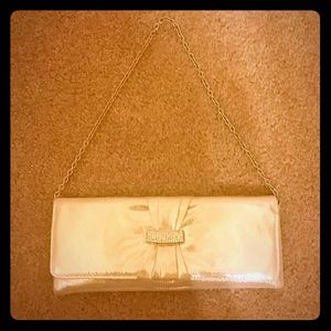 Sparkly Silver Formal Clutch Purse