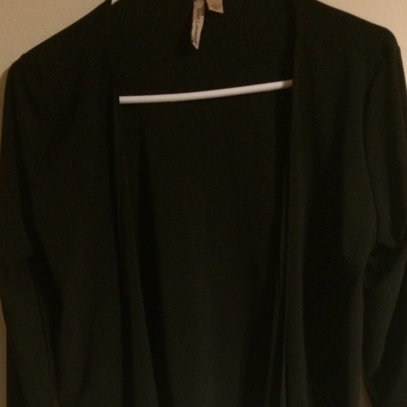 Black short jacket