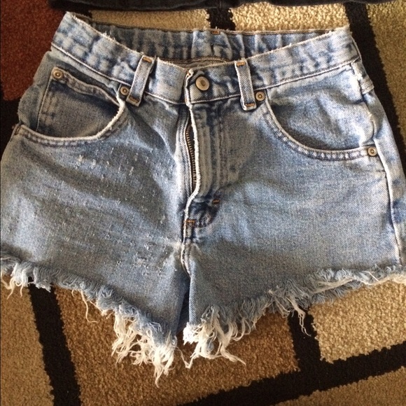 High waisted shorts