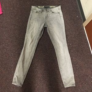 Madewell skinny jeans