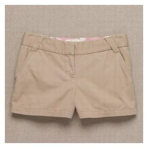 J. Crew Chino Khaki Shorts