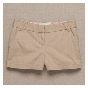 J. Crew Chino Khaki Shorts